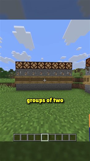 How to Pattern Shelf Blocks #minecraft