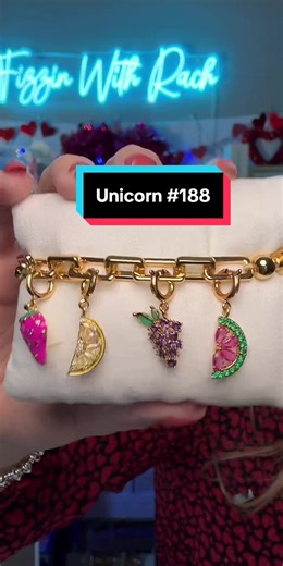 Ahhhh this rare unicorn from our charm bracelet collection is too cute!!! 😍😍😍 #unicorn #tiktoklive #livehighlights
