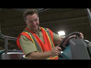 Tennant M17 Ride On Sweeper Scrubber | Operator Training