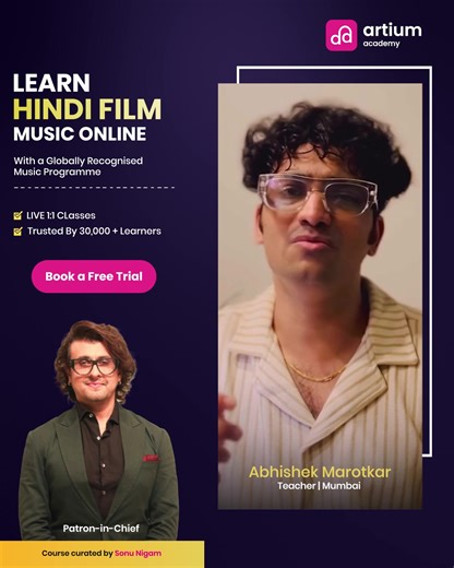 96 reactions |  Learn Hindi Film Singing Online for Kids and Adults....