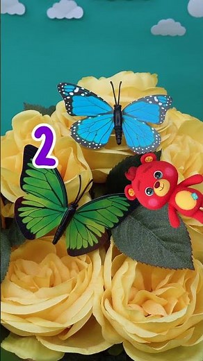Beautiful Boba Butterflies! 💐 Flower Power CoComelon Paper Craft #shorts #kids