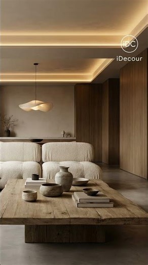 The Secret to the "Warm Minimalist" Look ✨ Home Decor Ideas ✨ #homedesign #livingroomdesign #decor