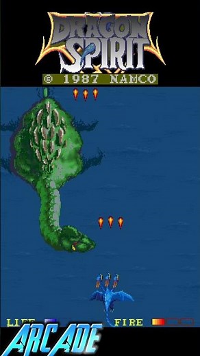 Dragon Spirit (Machine Type: Arcade