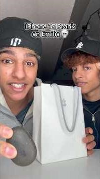 IPhone 17 PRANK an Emilia 😭💀 #shorts