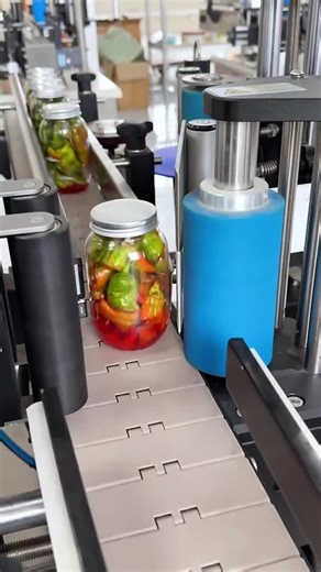 Round bottle labeling machine | Bottle With Stickers