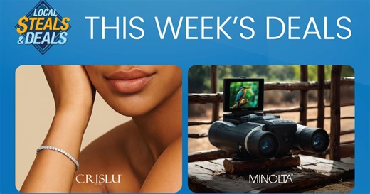 Local Steals & Deals: Capture Every Moment & Sparkle Every Day with Minolta & Crislu