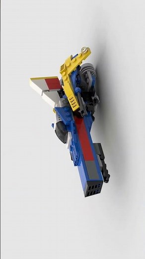 Lego 31087 Viper MK2 rotatet 3D #lego #retrocube #Viper MK2 #31087 #legobuilding #creator