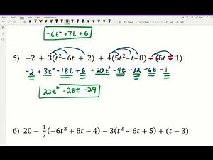 6 1 Notes Adding, Subtracting, Multiplying Polynomials