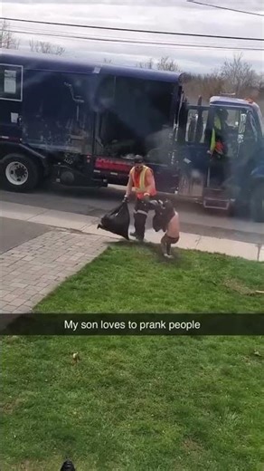 these are the best 5 trash bin pranks jump scares #viral #viralvideo #prank