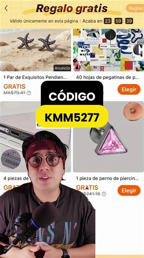 Temu está tirando la casa por la ventana por su aniversario y está regalando productos gratis. Usa mi código para conseguir los tuyos: “kmm5277” Válido solo para NUEVOS USUARIOS. Te dejo en enlace en la biografía #temu #productos #gratis