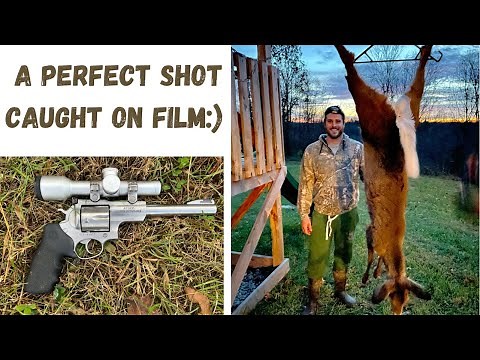 Successful Deer Hunt with a Hand Gun!!!! (.44 Magnum)