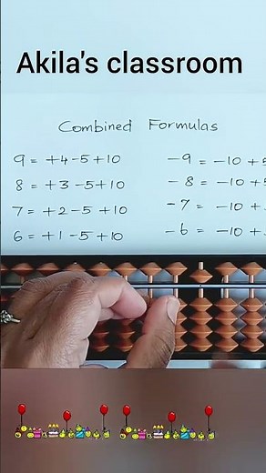 ABACUS Combined formulas