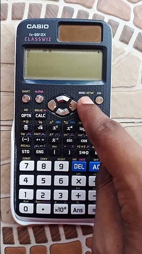 How to switch Degree mode, Radian mode and Gradian mode | Casio fx-991ex classwiz | #shorts