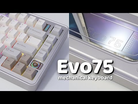 Evo75 - it's too cool! | thock build | unboxing & review