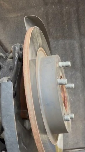 Removing A Rusted Brake Rotor/How To Remove A Stuck Brake Rotor #rusted