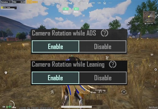 Camera Rotation and Leaning in PUBG Mobile Explained