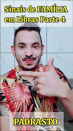 Signs for FAMILY in Libras (Brazilian Sign Language) Part 4