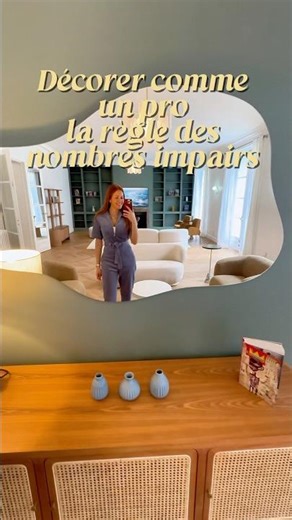 La règle des nombres impairs en décoration d’intérieur #interiordesign #maison #home #homedecor