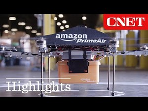 Watch Amazon Reveal Drone Delivery Fleet (New Photos)