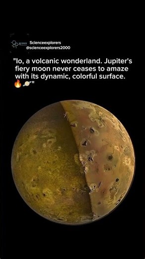 The Most Colorful World: Io's Volcanic Surface