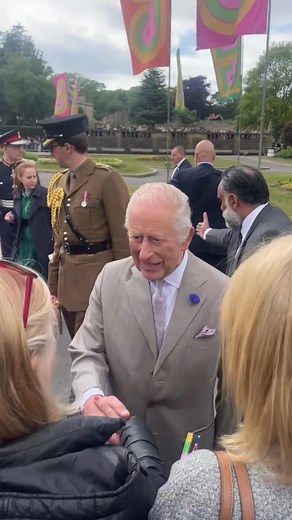 It was a pleasure to welcome King Charles to Manningham today. Residents from all walks of life came together in Manningham’s gem, Lister Park, right outside the beautiful Cartwright Hall.Maybe next time we’ll invite His Majesty for a proper English tea—complete with Yorkshire biscuits lol 😝 #kingvisit #manningham #kingcharles #bradford #bfd #muhammedaliislam | Cllr Muhammed Ali Islam