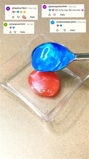 Color mixing trend 🔴🔵🤩