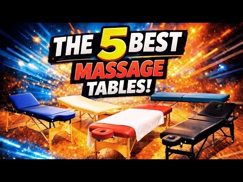 Top 5 Best Massage Tables for Professionals & Home Use with Prices List