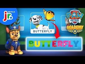 Learn to Spell with Chase 🐾 Spelling Games for Kids | PAW Patrol Academy | Netflix Jr