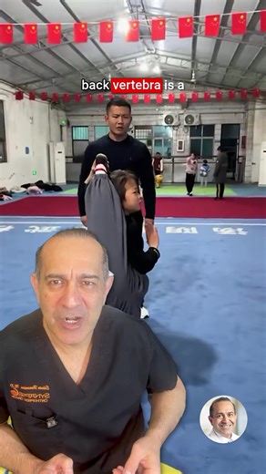 What is Spondylolysis? 🧐 It’s a stress fracture in your lower back from too many back bends! If you keep pushing, it turns into Spondylolisthesis, where your bones actually start to SLIDE. Symptoms: Vague back pain and SUPER tight hamstrings. Catch it early so you can stay on the mat! See how we treat sports injuries at https://www.synapsedoctor.com/ #spondylolysis #orthopedicsurgeon #medicaleducation #gymnastLife #spinehealth | Edwin Haronian MD