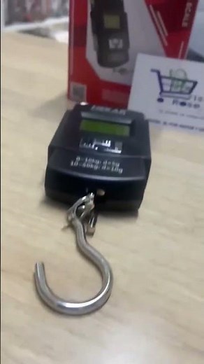 Pesa Báscula Digital para Equipaje, Maleta, Pesa hasta 50kg, Gramera Portátil de Colgar 🤩🤩 #viajes