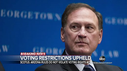 US Supreme Court upholds restrictions in major voting rights case