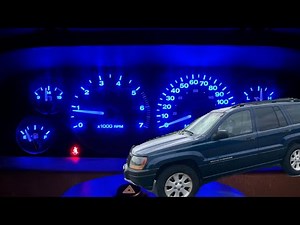 INSTALLING LED GAUGE CLUSTER LIGHTS *JEEP WJ BUILD*