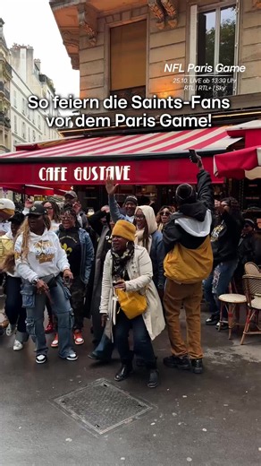 Wer ist morgen im Stadion wohl lauter?🤔 Das NFL Paris Game mit den Steelers und Saints diesen Sonntag ab 13:30 Uhr LIVE bei RTL! 🇫🇷 Alle Night Games und jeden Sonntag NFL-Spiele LIVE! 📺 #rtlnfl #nfl 🏈 rtlnfl;