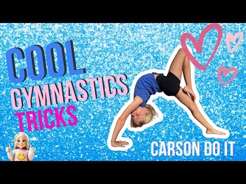 Carson Do It - Easy Gymnastics Tricks You Can Try at Home!