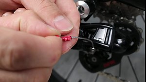 MUQZI Cable End Caps, Aluminium Alloy 2PCS Reusable Road Bike Shift Cable End Caps, Bicycle Gear Derailleur Shifter Cable Crimp, Black