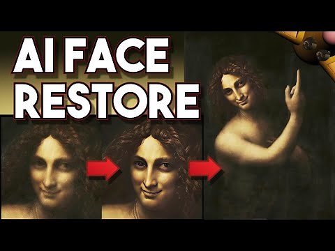 GFPGAN - AI Face restoration & Upscaling!