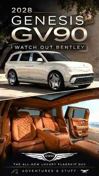 2028 Genesis GV90 Review – Watch Out Bentley! 👀 #carshorts #viral
