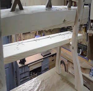 Building a Beautiful Wooden Bench with Backrest | Woodworking Tools