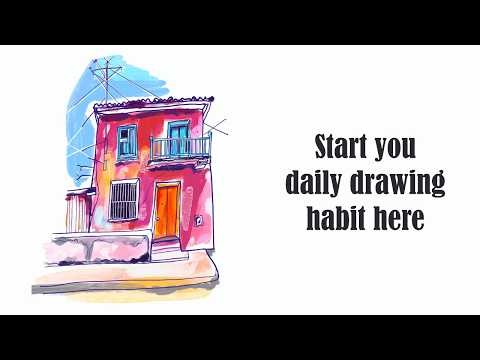 The Grand Urban Scribble Experiment | Day 9 The simplest facade of the building