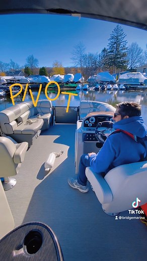7.9K views · 50 reactions | Pontoon Boating Tip: pivoting point #boating #learntoboat #boatingtips #boatfresh #yourbridgetoboating #BOAT #lakehopatcong #highlandsnj #bridgemarina | Bridge Marina, Inc. | Facebook