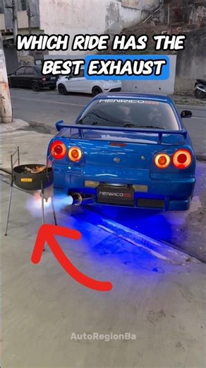 Which Ride Has the Best Exhaust 🔊🔥 #shorts #automobile #car #exhaust