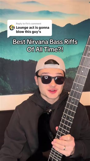 Nirvana’s best bass riffs?! #nirvana #grunge #kurtcobain #electricguitar #onthisday