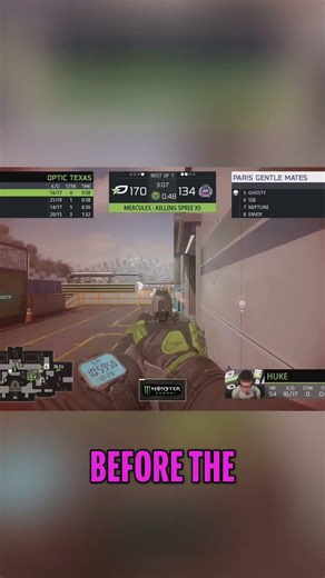 Huke's Masterclass: OpTic's Unstoppable Commander! #shorts