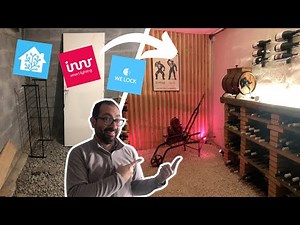 I'M TRANSFORMING MY BASEMENT INTO A WINE CELLAR
