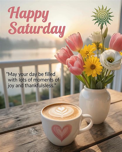 Happy Saturday .. enjoy this beautiful weekend .. #happysaturday #dailylife | Good Morning Images