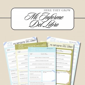 Kids Reading Report Template: Homeschool Printable (A4)