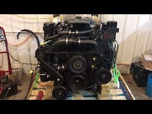 MerCruiser 383 MAG MPI 6.2 L V8 Marine Engine NO SALT Drop In Ready 310 Hrs