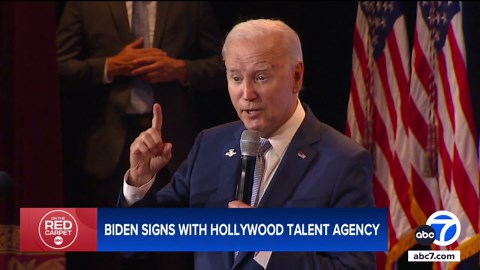 Former President Joe Biden signs with Hollywood talent agency CAA