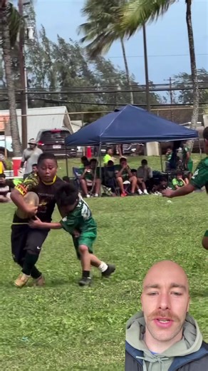 Impressive Rugby Tackles by Young Talent