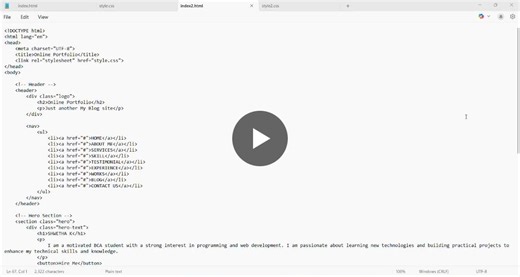 #codsoft #webdevelopment #internshipjourney #codinglife #task3 #frontend | Shwetha Gowda